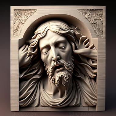 3D model st jesus (STL)